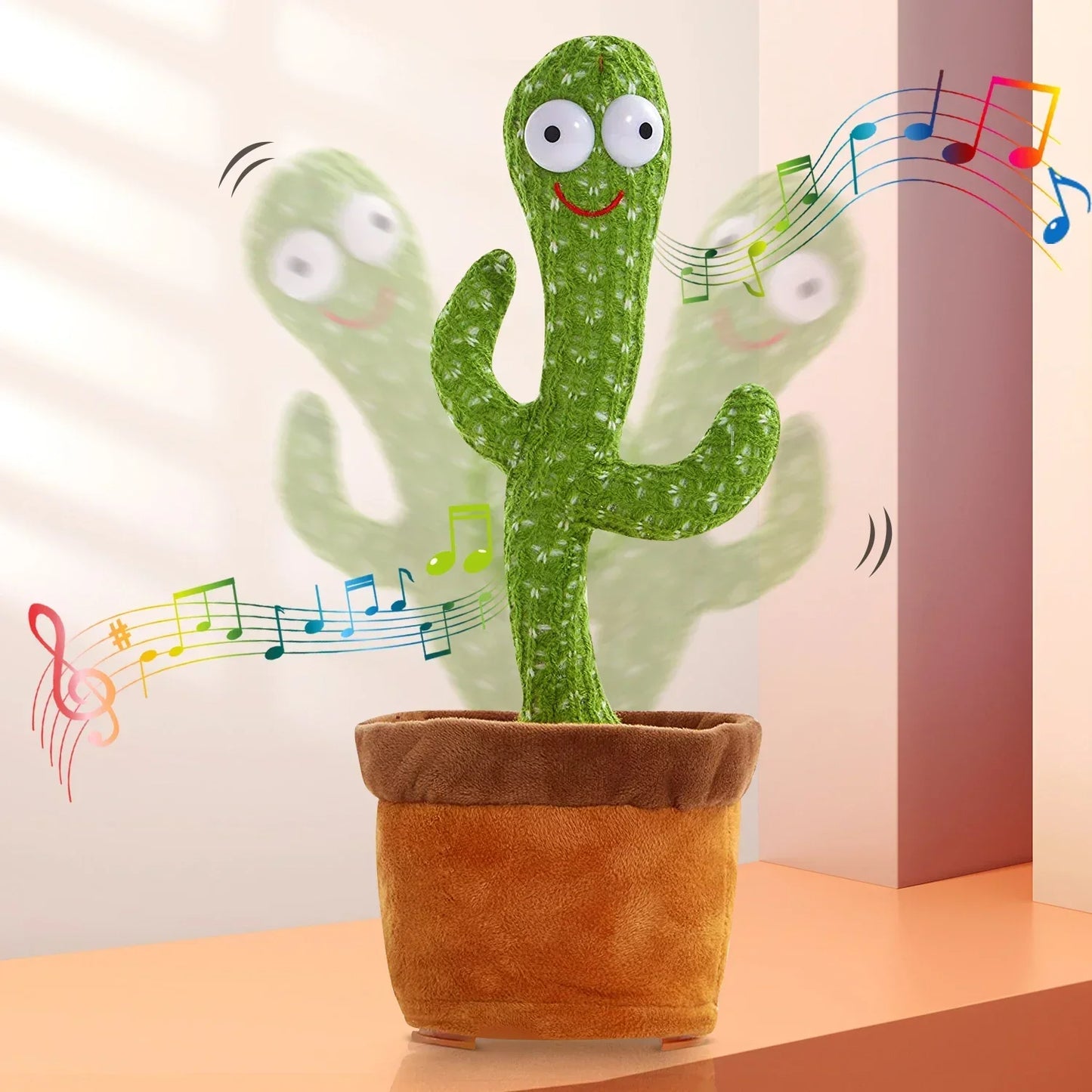 Rechargeable Dancing Cactus Toy